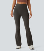 Pantalon de yoga à coupe bootcut gainant taille haute avec poches Halara UltraSculpt™