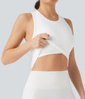 Débardeur yoga dos nageur avec brassière intégrée sans couture OneForm Seamless Flow
