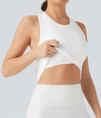 Débardeur yoga dos nageur avec brassière intégrée sans couture OneForm Seamless Flow