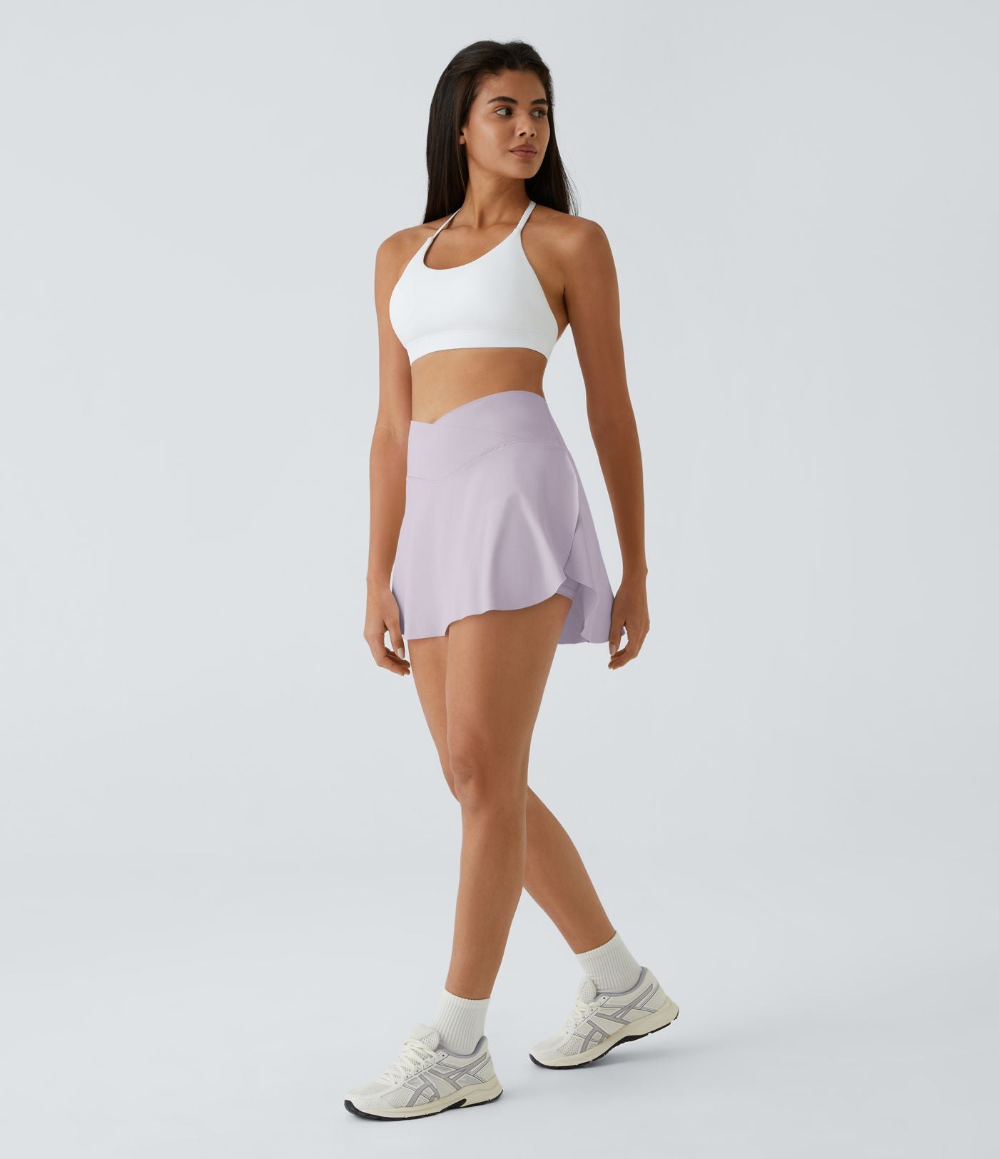 Jupe de tennis SoftlyZero™ Airy 2-en-1 avec poches latérales croisées effet frais InstantCool, Lucid, longueur allongée