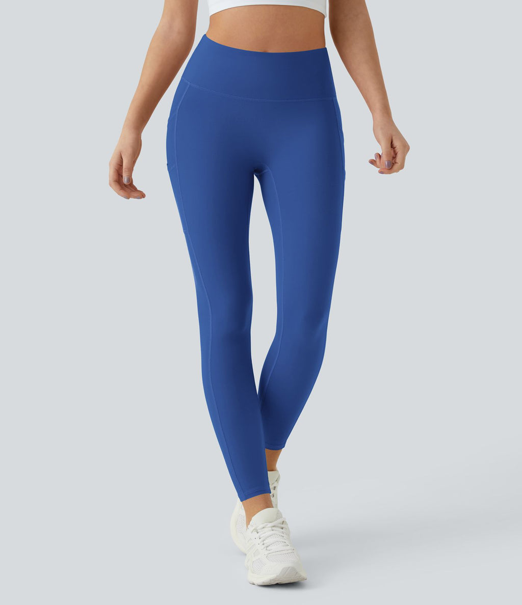 Softlyzero™ Legging Uni Taille Haute Doubles Poches - UPF50+