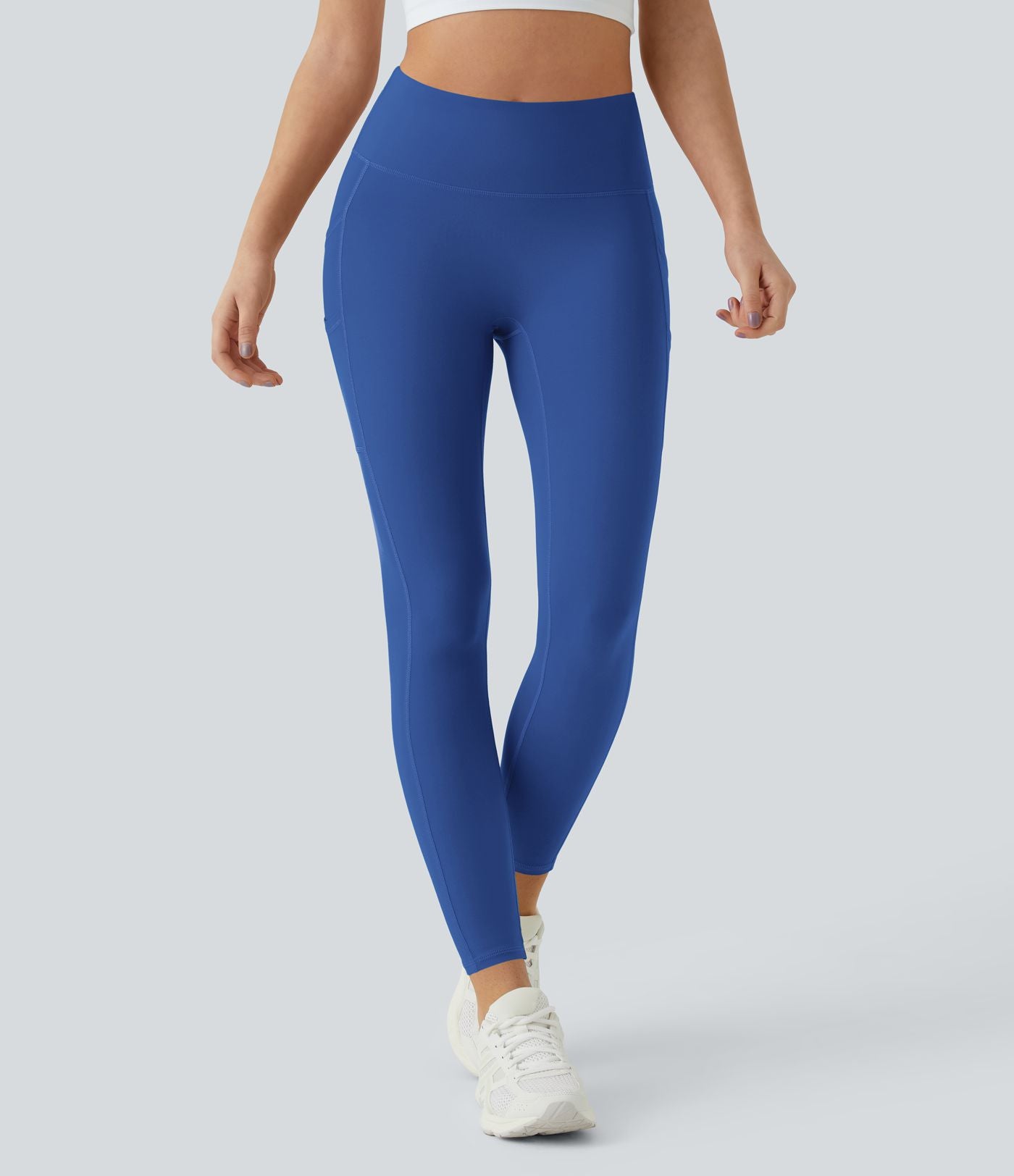 Softlyzero™ Legging Uni Taille Haute Doubles Poches - UPF50+