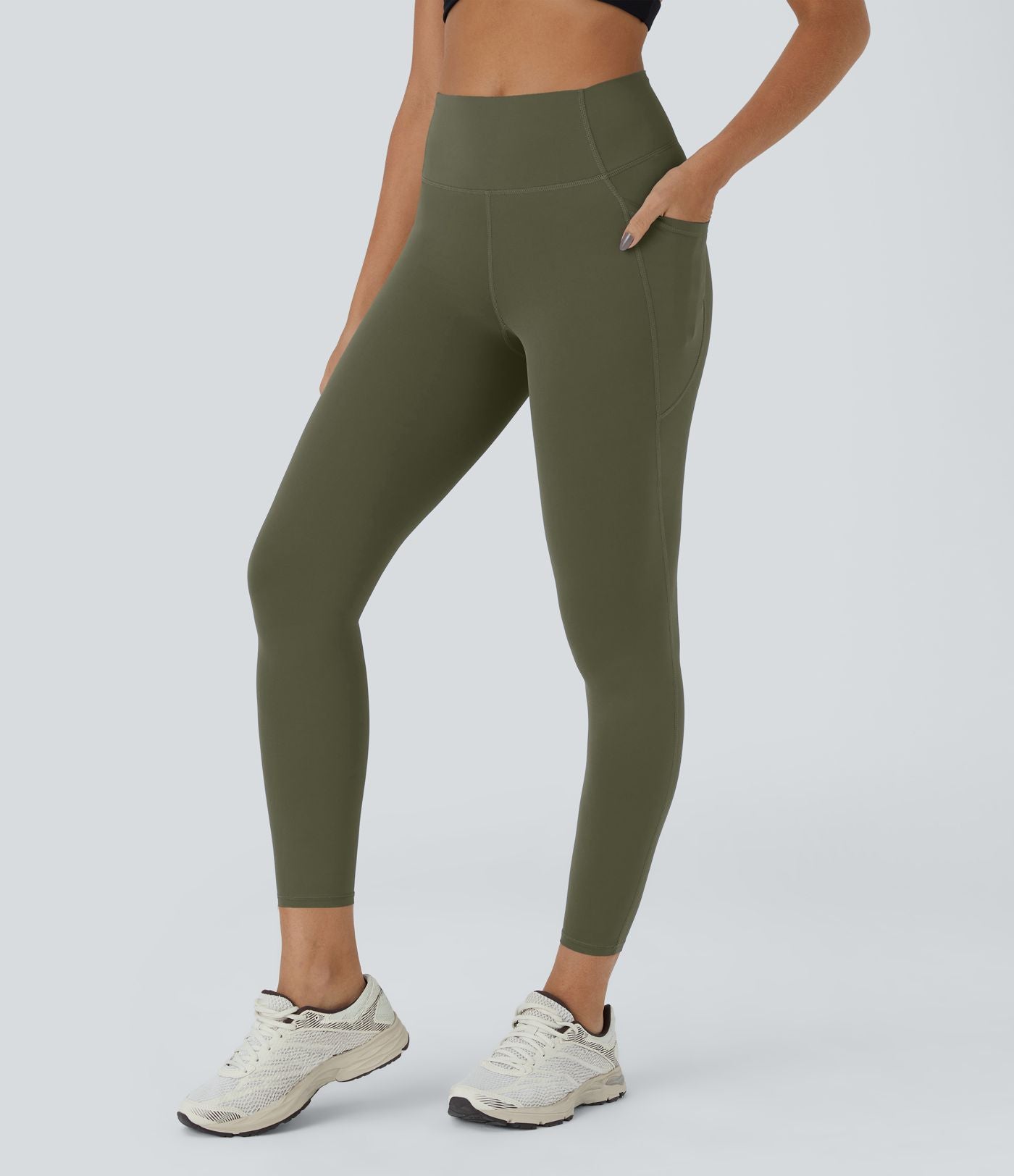 Legging d'entraînement gainant taille haute avec poches Halara UltraSculpt™