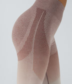 Legging running taille haute dégradé sans couture OneForm Seamless Flow