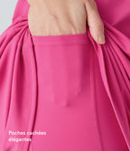 Softlyzero™ Plush Robe Sport Dos Nu et Douce - Longue Plus - Édition Easy Peasy