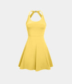 Robe de Danse Sport Mini à Volants Torsadés Dos Nu - Longueur Plus
