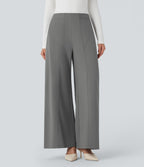 Pantalon tailleur large taille moyenne Halara Flex™ DayStretch avec poches