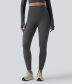 Halara Ultrasculpt™ Legging de running gainant taille haute dos croisé avec poches