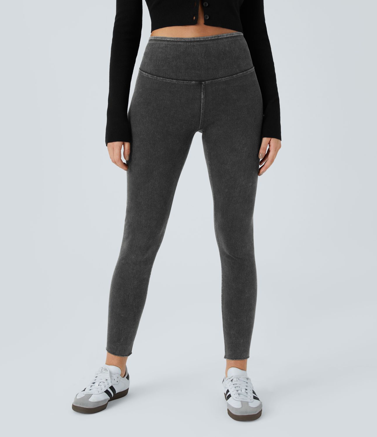 Halara Flex™ Jegging Casual Tricot Extensible Taille Haute