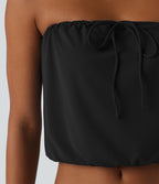 Débardeur court à lacets SoftlyZero™ - Protection solaire UPF50+