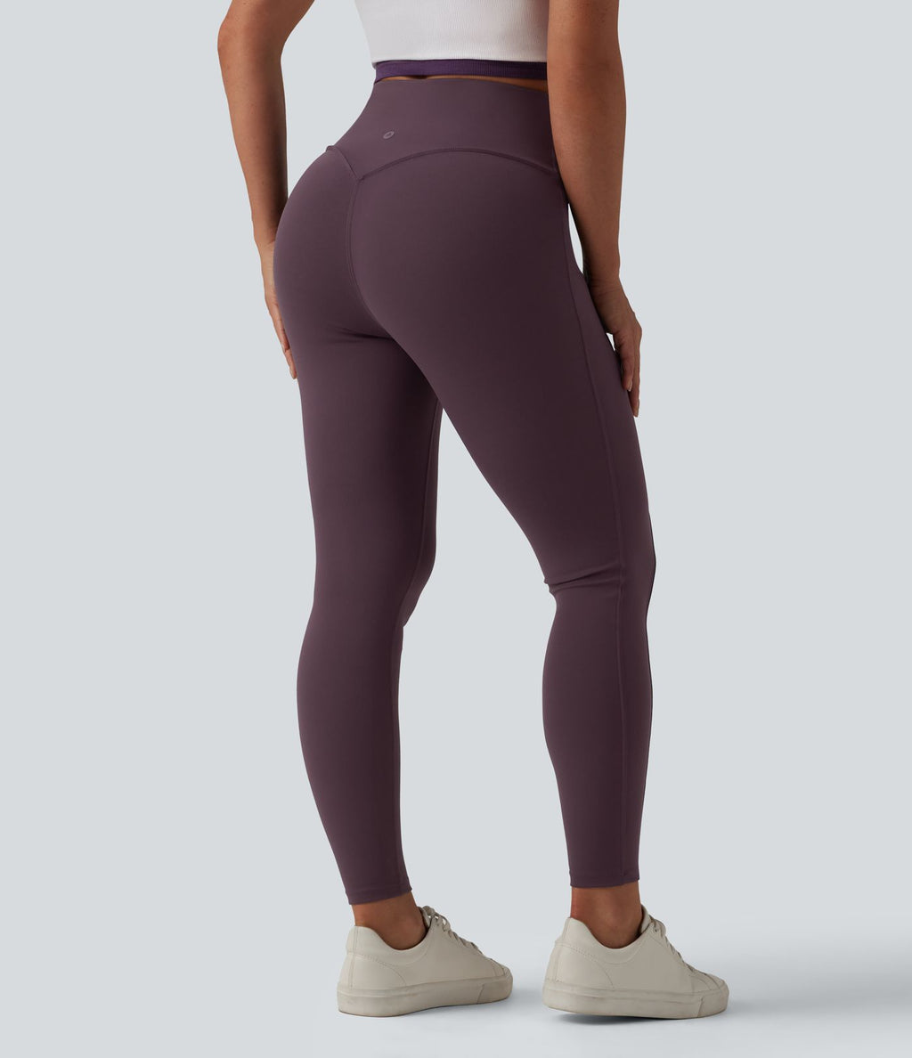 Legging casual 7/8 ventre plat taille haute DayStretch avec poches