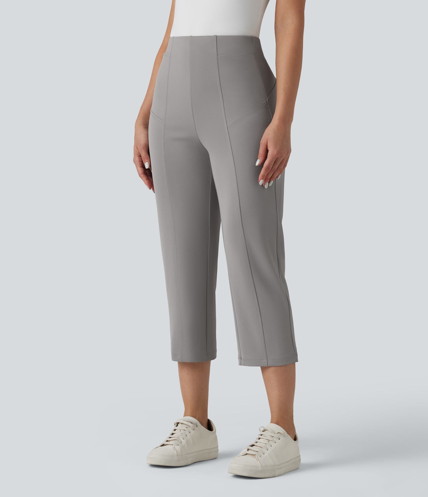 Short tailleur taille haute jambes droites Halara Flex™ avec poches