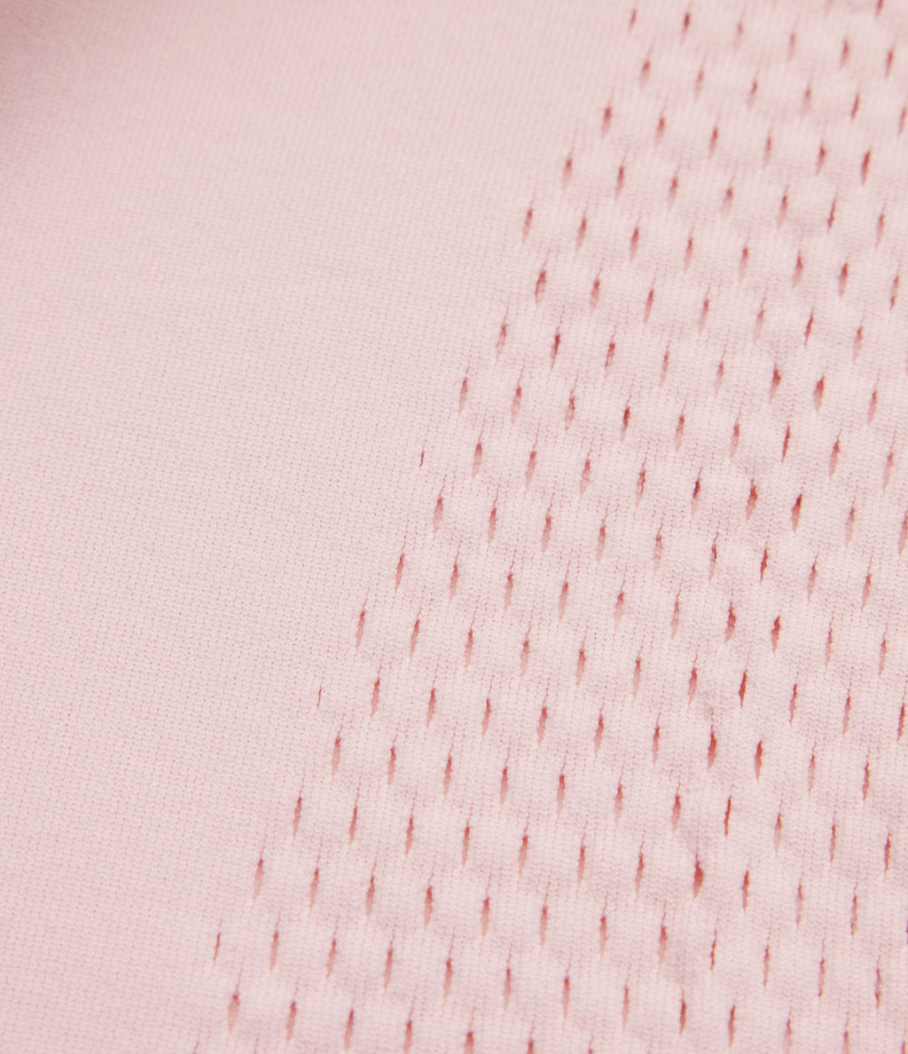 Débardeur de tennis OneForm Seamless Flow à revers color block en maille respirante