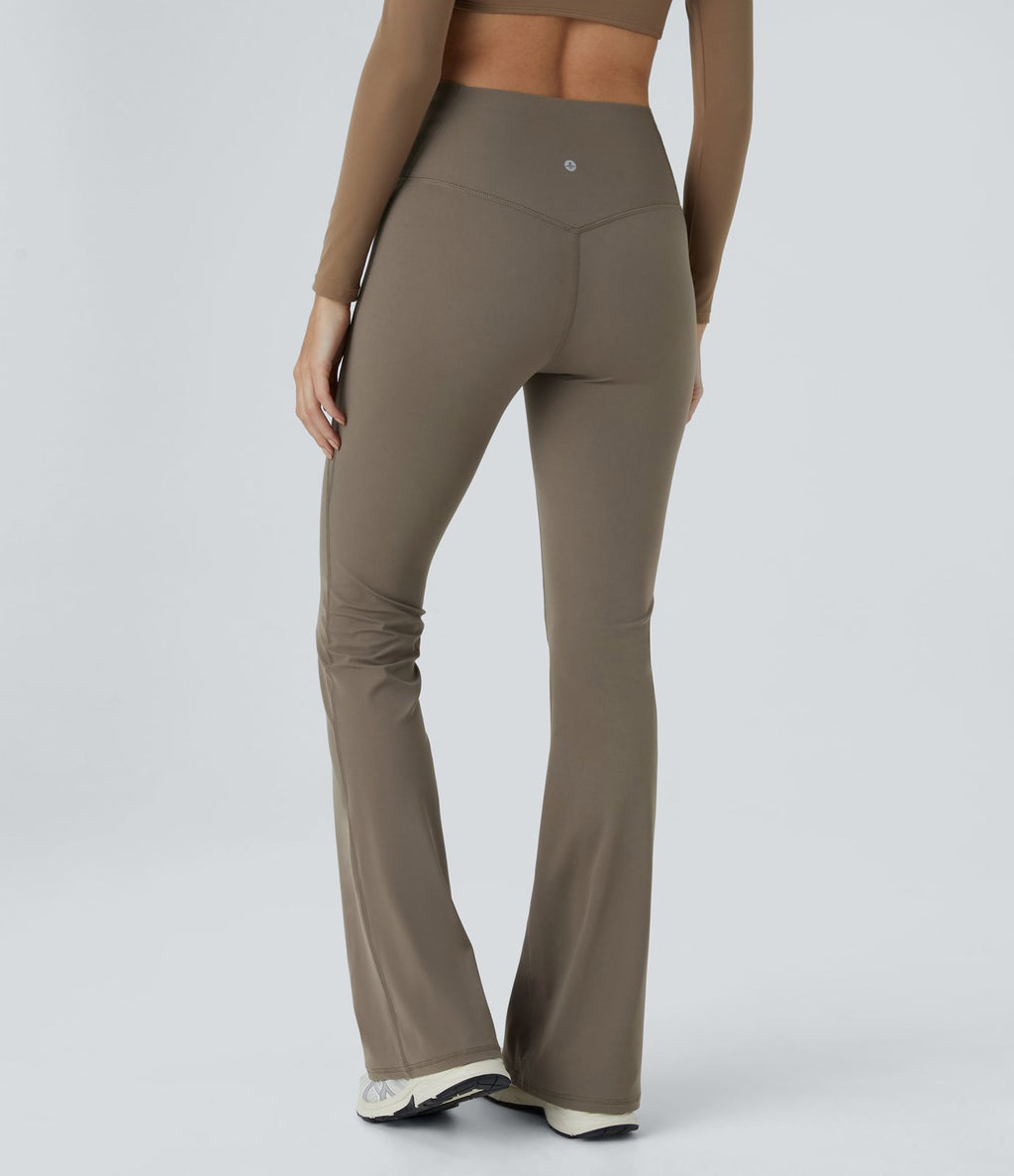 Pantalon 7/8 d'entraînement gainant galbant taille haute avec poches Halara UltraSculpt™