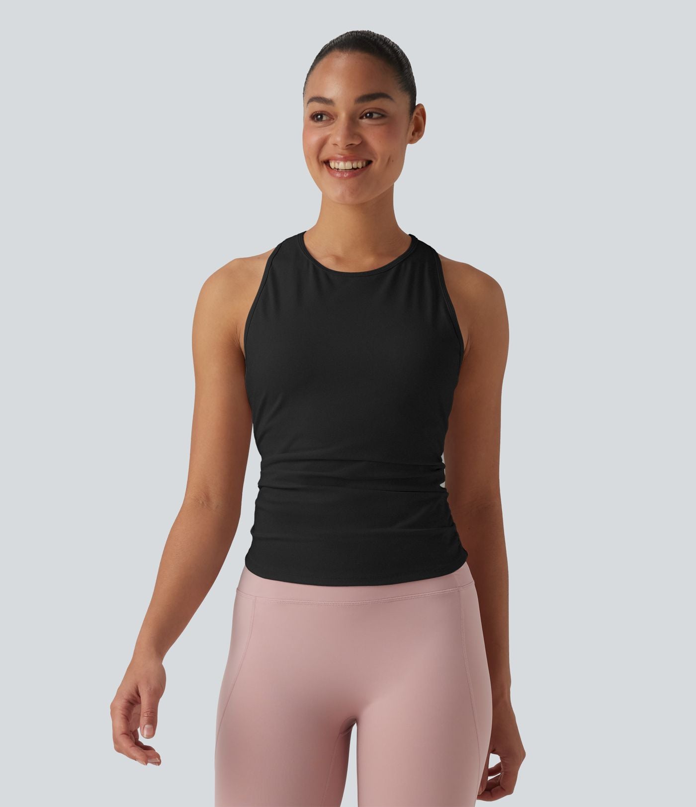 Débardeur de yoga SoftlyZero™ col rond dos nageur effet frais InstantCool
