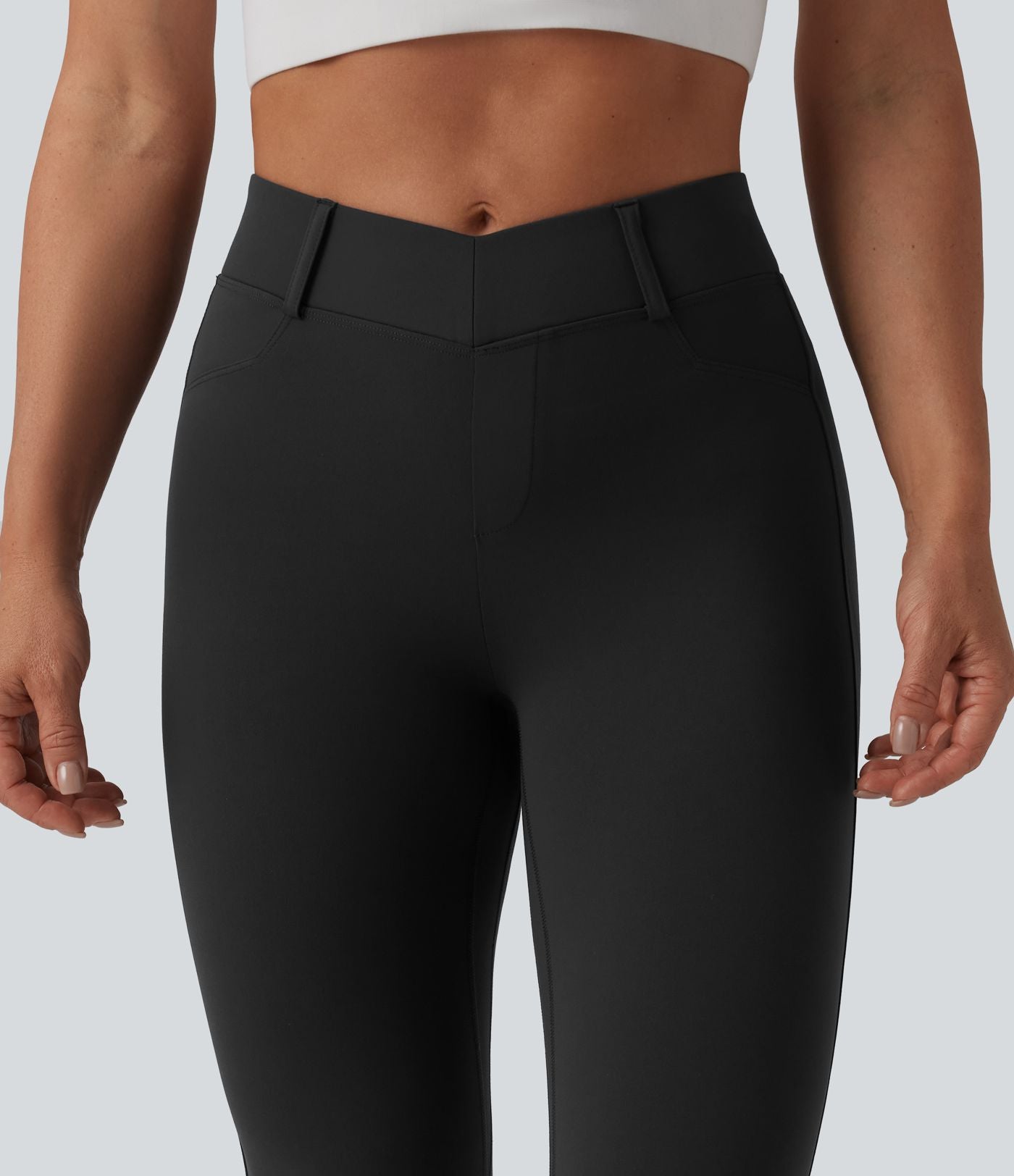 Legging d'entraînement Halara UltraSculpt™ taille haute gainant galbant avec poches