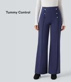Pantalon tailleur large gainant taille haute Halara Flex™