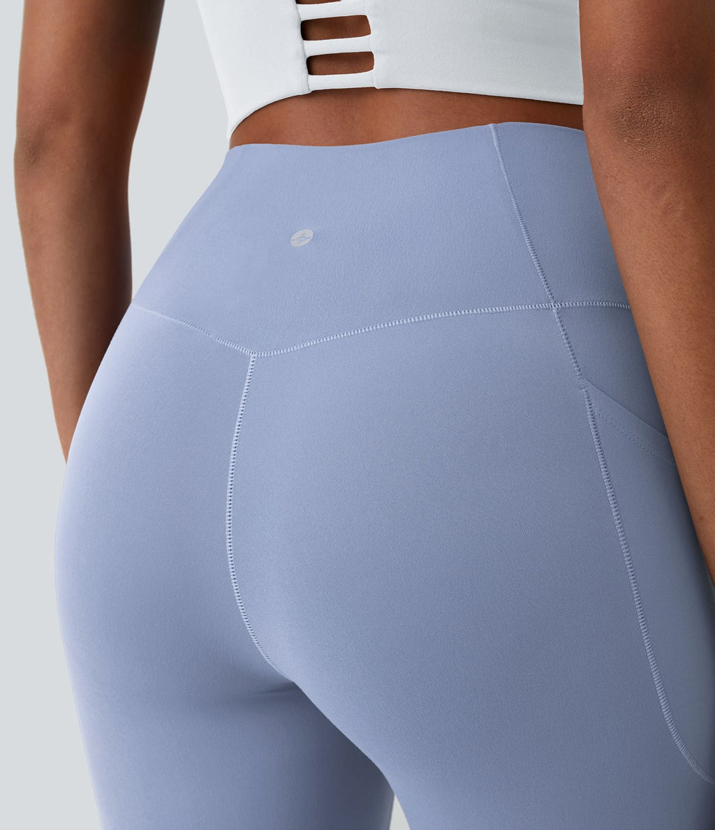 Softlyzero™ Legging Unis Poches Croisées