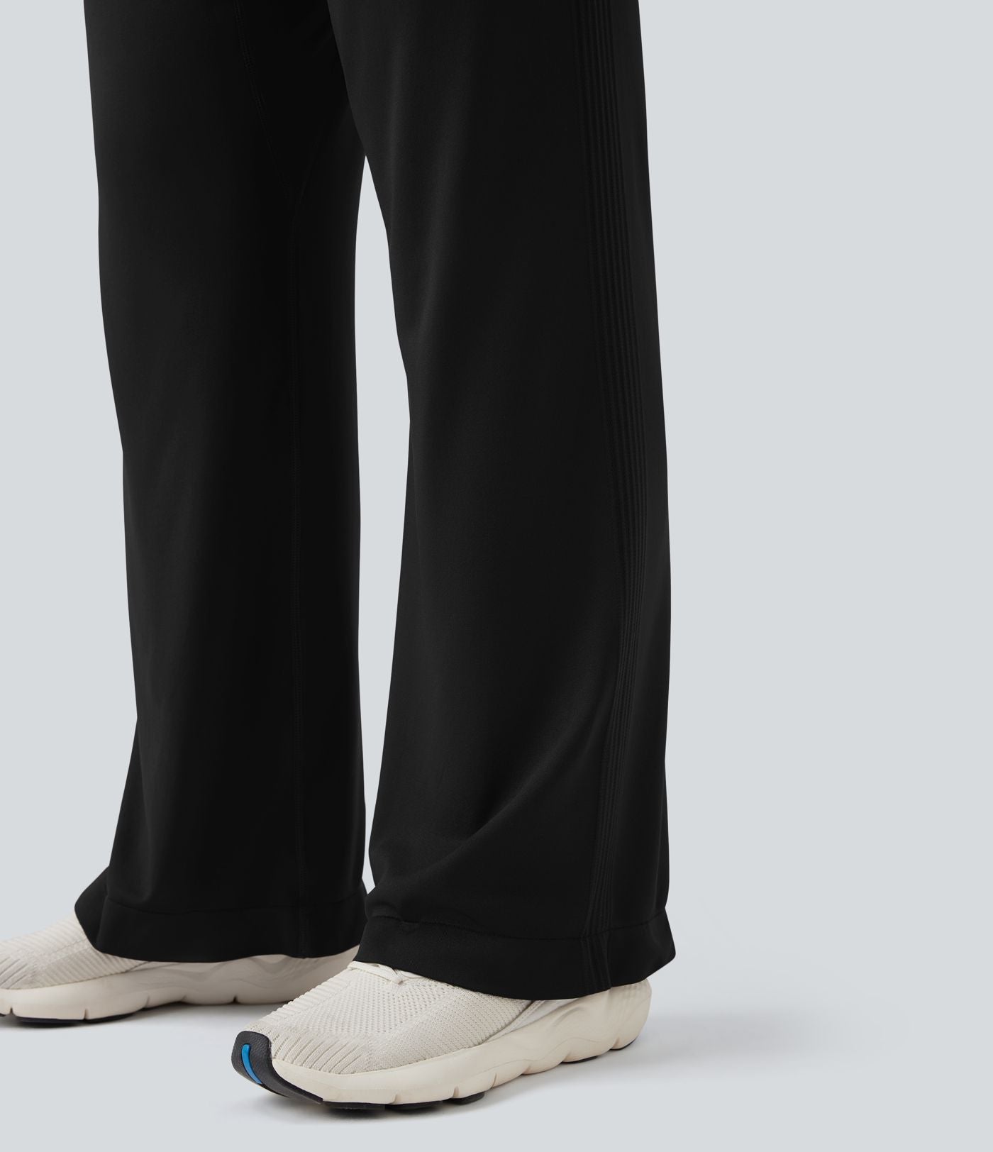 Pantalon de yoga taille haute coupe droite sans couture Seamless Flow