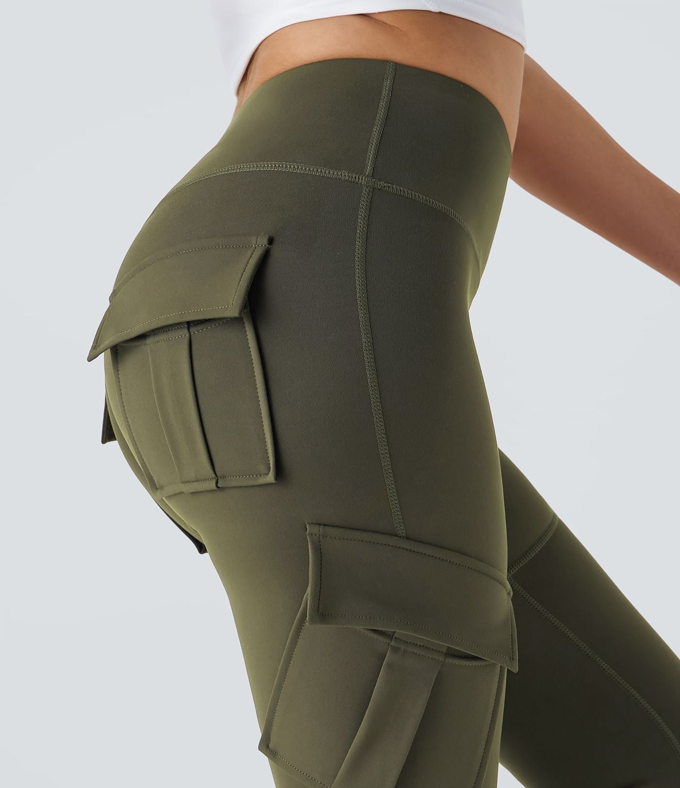Legging yoga ajusté cargo taille haute DayStretch avec poches