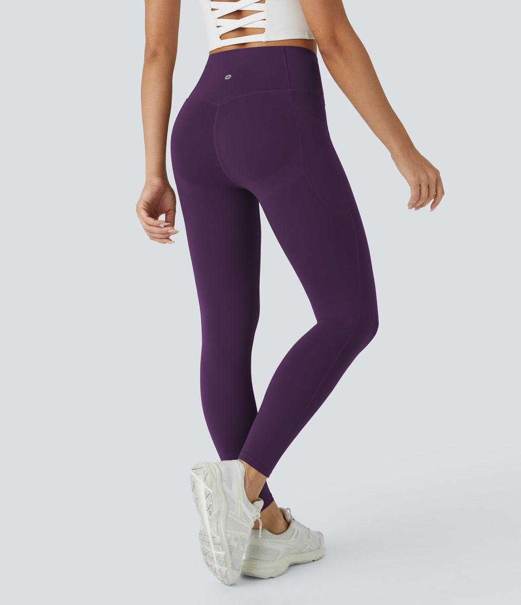Legging d'entraînement gainant galbant taille haute avec poches Halara UltraSculpt™