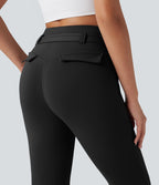 Legging bootcut randonnée gainant taille haute DayStretch avec poches