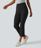 Pantalon bootcut court tailleur Halara Flex™ DayStretch mi-taille avec fente et poche