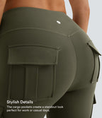 Legging yoga ajusté cargo taille haute DayStretch avec poches