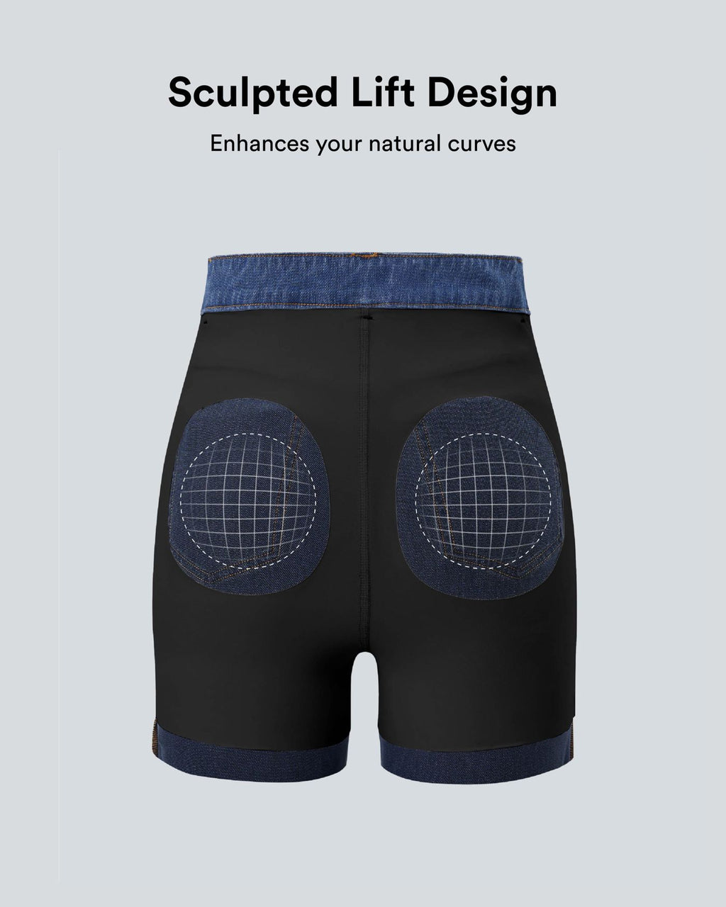 Jean droit Halara Flex™ décontracté, taille haute, avec poches