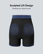 Jean droit Halara Flex™ décontracté, taille haute, avec poches