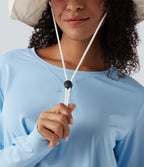 Chapeau de soleil large bord réglable - UPF40+