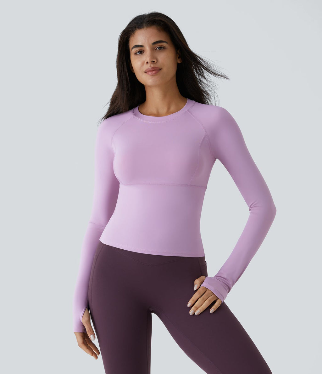 Top Sport Yoga Uni Trous pour les Pouce