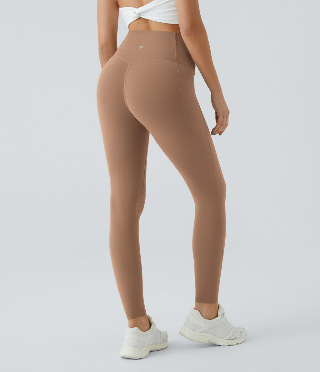 Legging d'entraînement gainant taille haute avec poches Halara UltraSculpt™