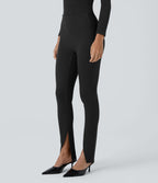 Pantalon tailleur devant taille haute Halara Flex™
