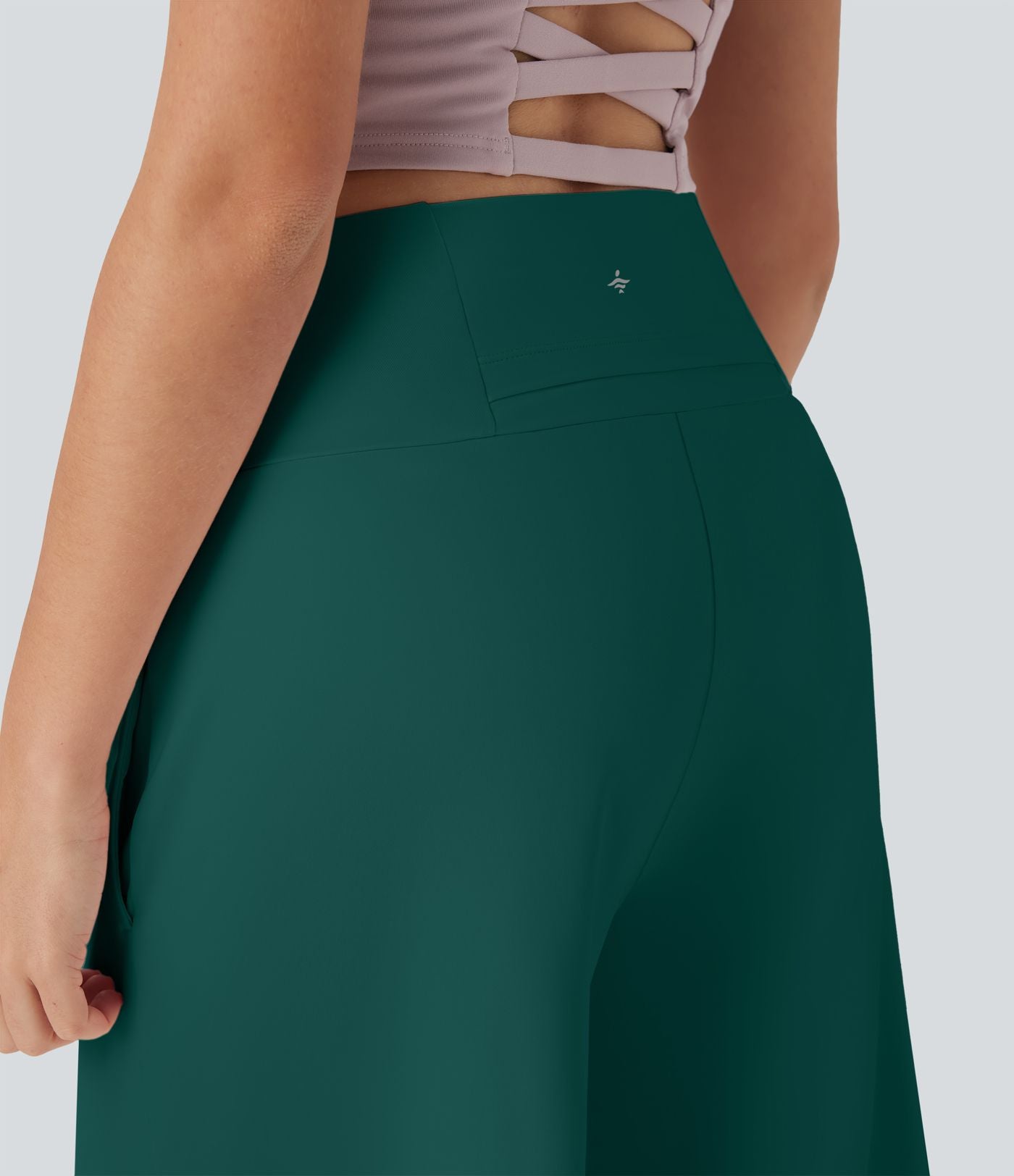 Bermuda SoftlyZero™ Airy de yoga taille haute avec poches multiples et effet frais InstantCool