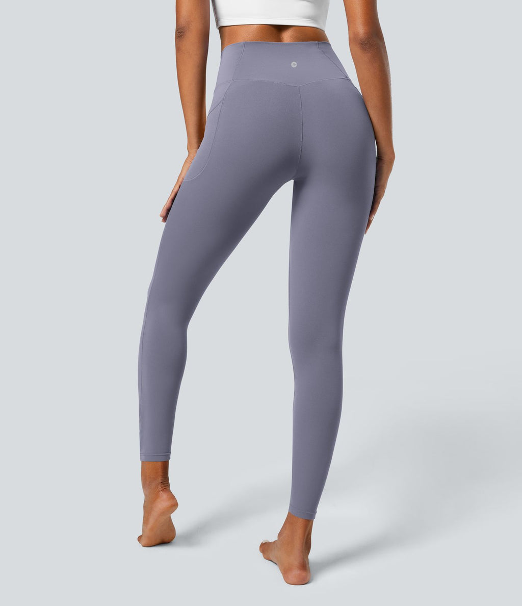 Softlyzero™ Legging Unis Poches Croisées