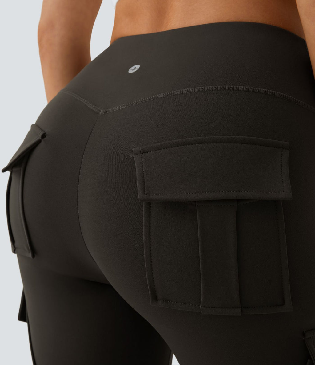 Legging yoga ajusté cargo taille haute DayStretch avec poches