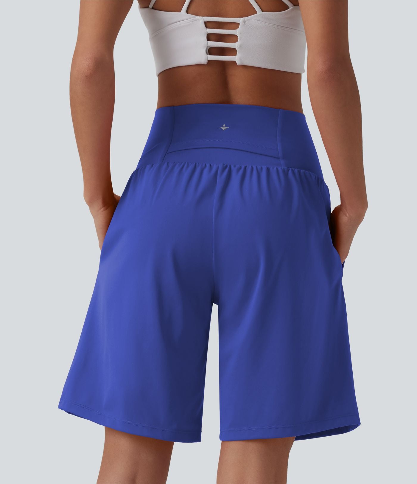Short de yoga 2-en-1 SoftlyZero™ Airy taille très haute effet frais InstantCool 22,8 cm avec poches