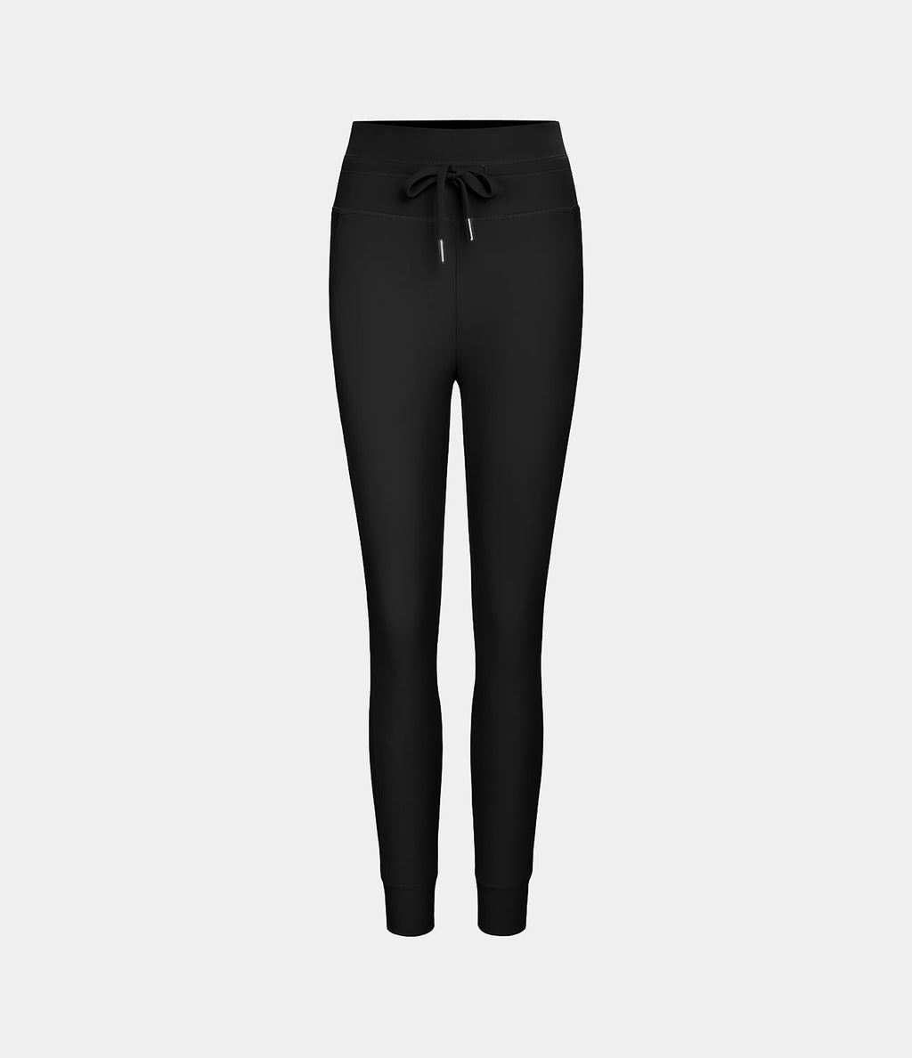 Jogging taille haute Softlyzero™ Plush avec cordon de serrage et poches latérales