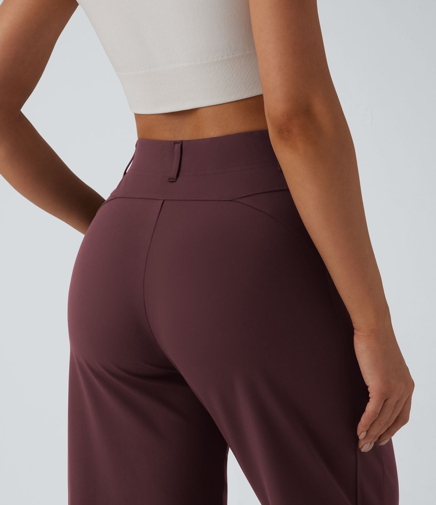 Pantalon barrel DayStretch taille haute avec poches