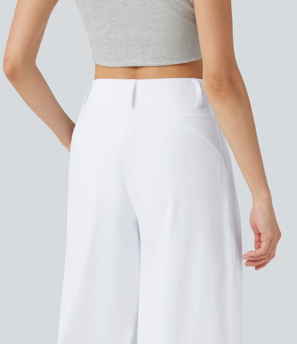 Pantalon barrel DayStretch taille haute avec poches