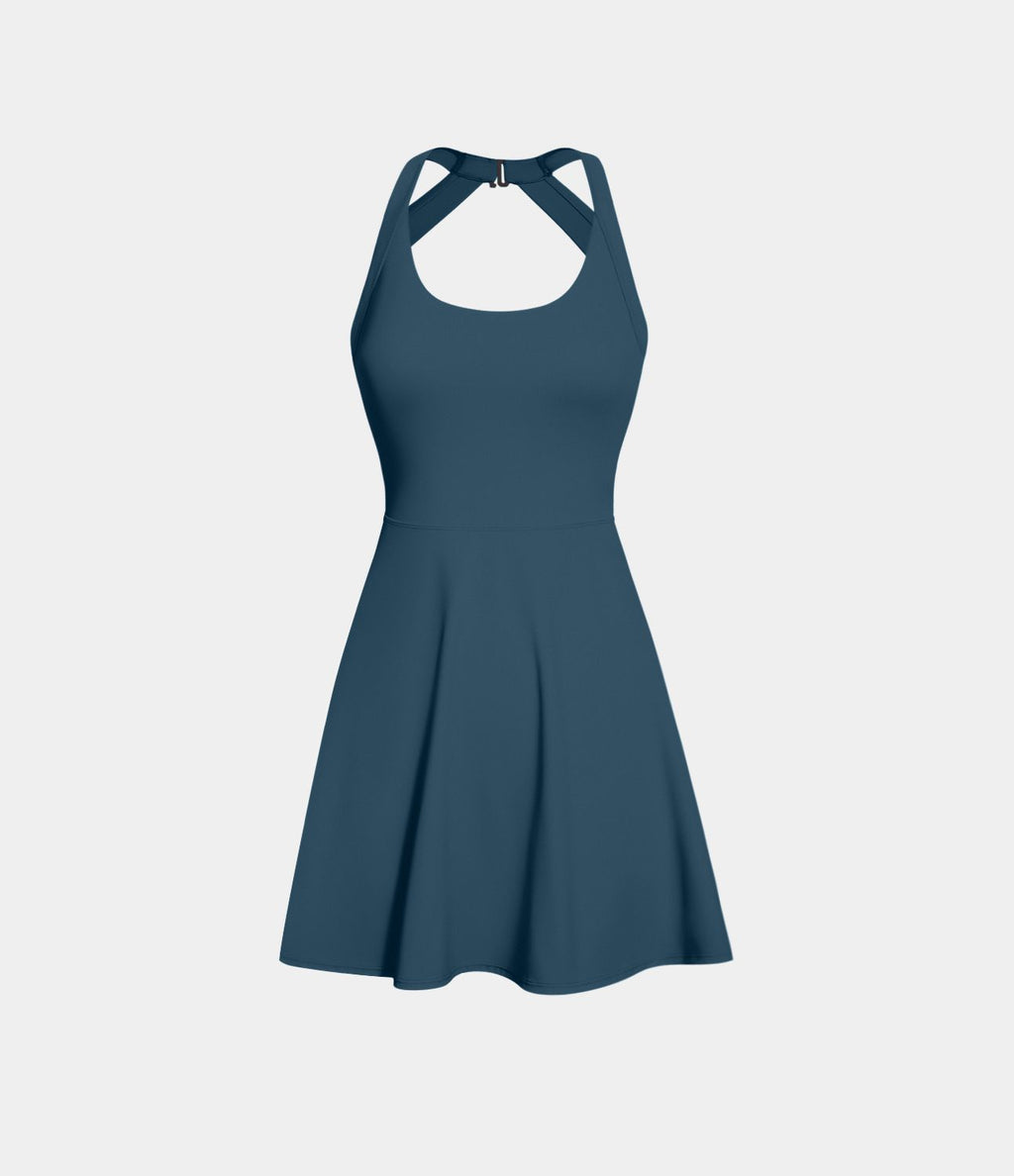 Softlyzero™ Airy Robe Sport Torsadée Dos Nu Édition Easy Peasy