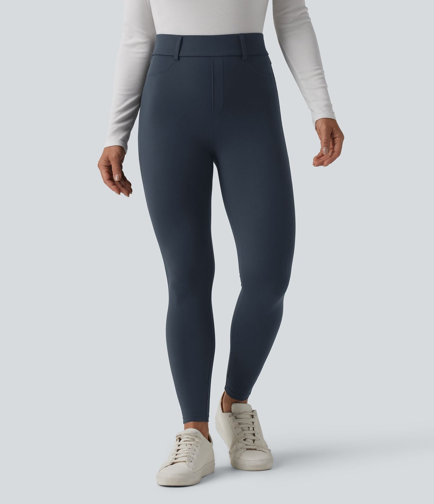 Legging décontracté 7/8 Halara UltraSculpt™ taille haute avec poches