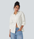 Chemise de travail rayée manches longues