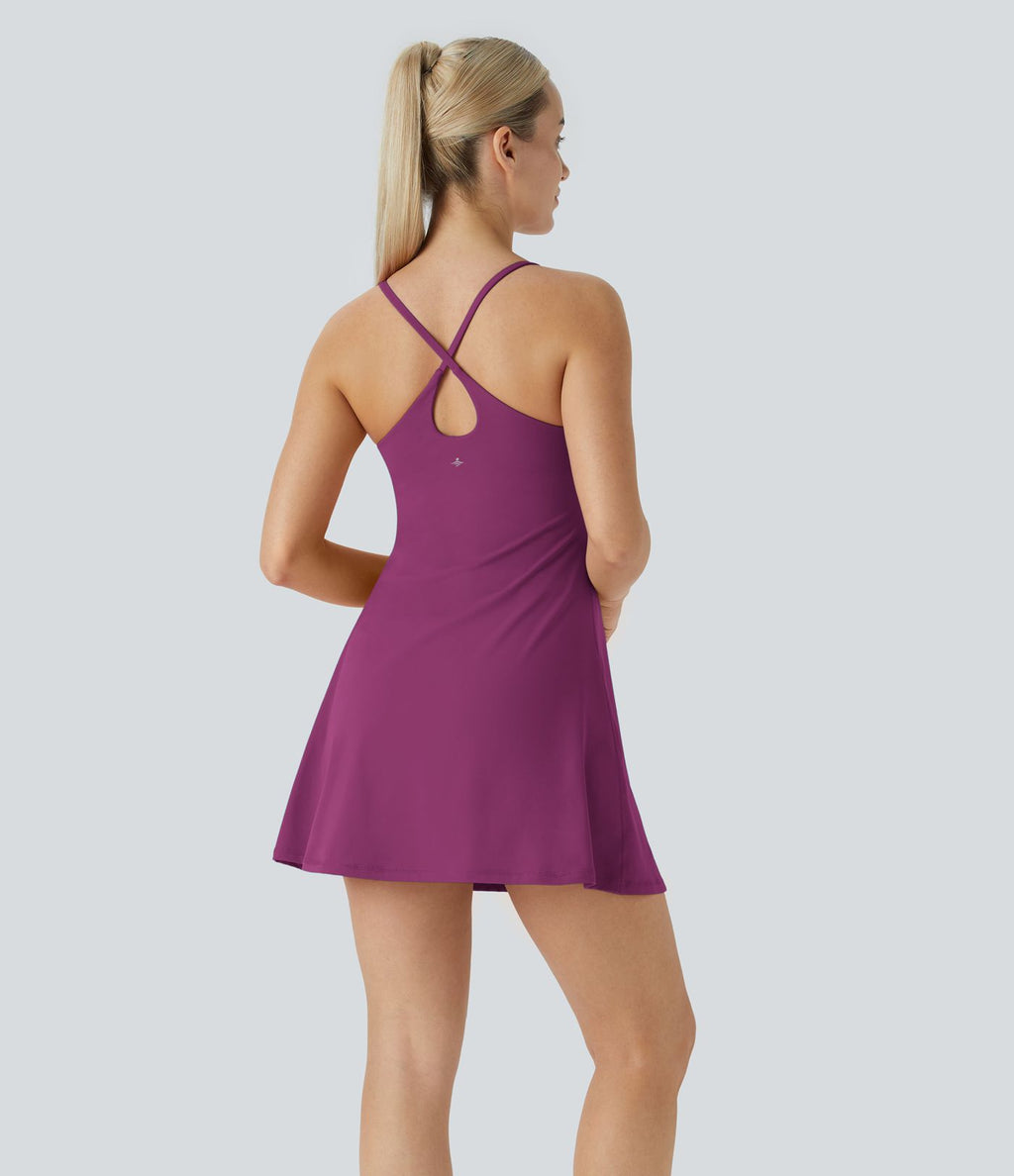 Robe de sport SoftlyZero™ Plush dos nu A-C