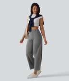 Pantalon barrel DayStretch taille haute avec poches