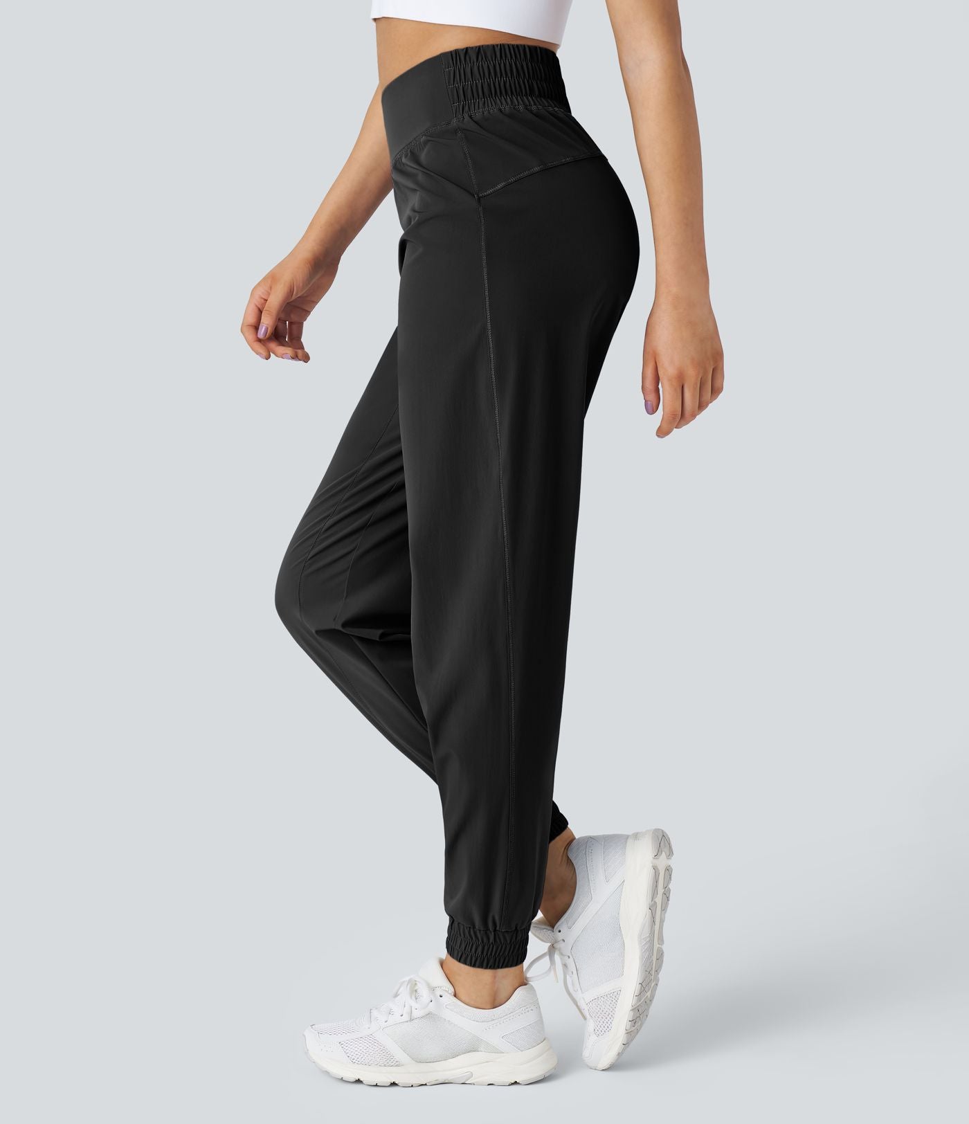 Jogging Randonnée Taille Haute Ceinture Élastique