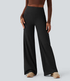 Pantalon yoga large gainant taille haute DayStretch avec poches