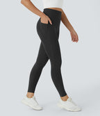 Legging d'entraînement gainant galbant taille haute avec poches Halara UltraSculpt™