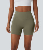 Short 2-en-1 d'entraînement gainant taille haute à séchage rapide avec poches Breezeful™
